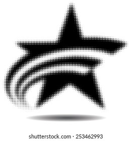 Dotted Star illustration