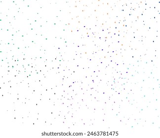 Dotted style pattern vector design isolated in white background