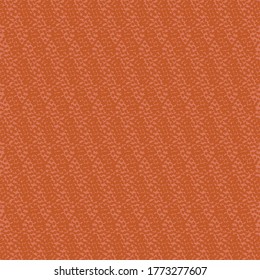 Dotted surface with oblique stripes and subtle zigzags. Rusty tile pattern. Wallpaper texture.