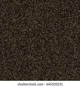 Dotted texture. Golden dots vector texture background