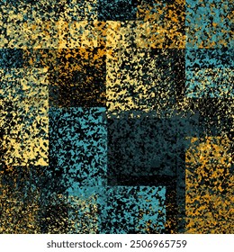 Template de texture en pointillés. Motif géométrique en demi-teintes avec dégradé.  Illustration vectorielle.