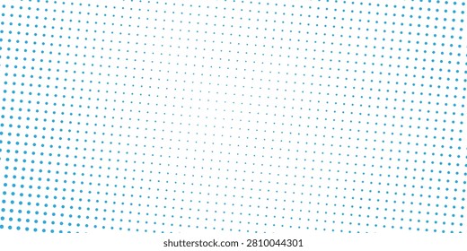 Dotted vector abstract background  blue and grey dots in perspective flow  dotty texture abstraction  modern neutral good