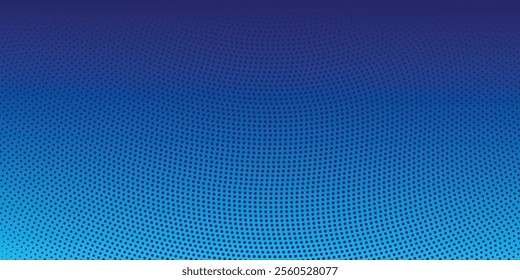 Dotted vector abstract background, light grey dots in perspective flow, dotty texture abstraction, big data technology image