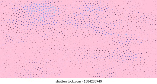 Dotted vector creative texture. Beautiful contemprorary design. Iridescent glitter background.