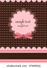 dotted vintage design