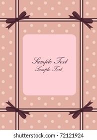 dotted vintage design