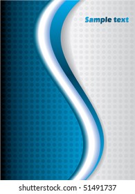 Dotted wavy background