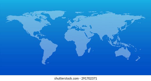 Dotted world map for global business background, Vector illustration, Elements of this image furnished by NASA