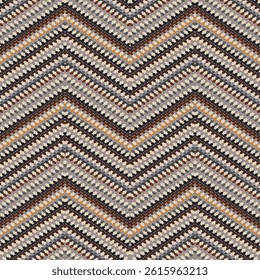 Dotted zigzag pattern, ethnic decorative seamless work