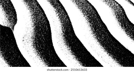 Dotwork abstract background, black grain texture, Abstract stipple sand effect, gradient backdrop from dots. Vector illustration.
