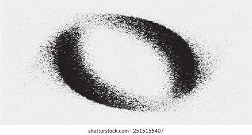 Dotwork abstract background, black grain texture, Abstract stipple sand effect, gradient backdrop from dots