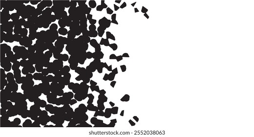 Dotwork abstract background, black grain texture, Abstract stipple sand effect, gradient backdrop from dots.