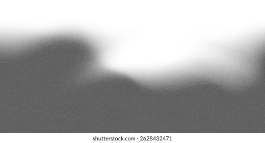 Fondo abstracto de punto, textura de grano negro, efecto de arena punteada Abstractas, fondo degradado de puntos. Ilustración vectorial.