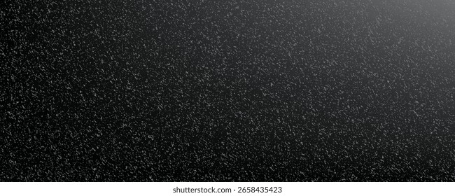 Fondo abstracto de punto, textura de grano negro, efecto de arena punteada Abstractas, fondo degradado de puntos.