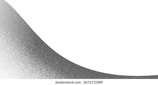 Fondo abstracto de punto, textura de grano negro, efecto de arena punteada Abstractas, fondo degradado de puntos. Concepto de tecnología futurista