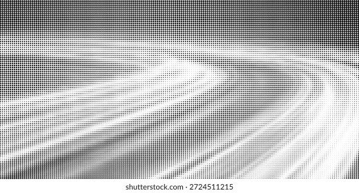 Dotwork abstract background, black grain texture, Abstract stipple sand effect, gradient backdrop from dots. Vector illustration.