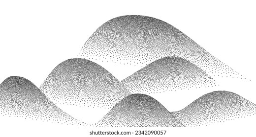 drawing textured  Dotwork