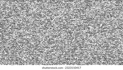 Dotwork noise pattern background. Black stipple dots and strips. Abstract noise dotwork pattern. Sand grain effect. Black dots grunge banner. Stipple spots.