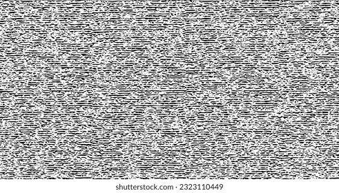 Dotwork noise pattern background. Black stipple dots and strips. Abstract noise dotwork pattern. Sand grain effect. Black dots grunge banner. Stipple spots.