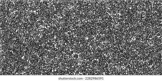 Dotwork noise pattern vector background. Black stipple dots and strips. Abstract noise dotwork pattern. Sand grain effect. Black dots grunge banner. Stipple spots. Stochastic dotted vector background.
