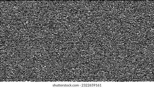 Dotwork noise pattern vector background. Black stipple dots and strips. Abstract noise dotwork pattern. Sand grain effect. Black dots grunge banner. Stipple spots. Stochastic dotted vector background.