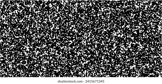 Dotwork noise pattern vector background. Black stipple dots. Abstract noise dotwork pattern. Sand grain effect. Black dots grunge banner. Stipple spots. Stochastic dotted vector background.