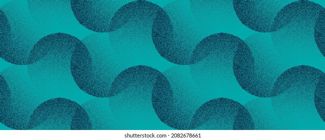 Dotwork spheres seamless pattern  Sand grain effect  Noise stipple dots texture  Abstract noise dotwork shapes  Round grain dots spheres pattern  Stipple circles texture  Vector background