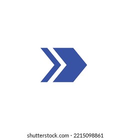 flecha doble o icono del cursor apuntando a la derecha.