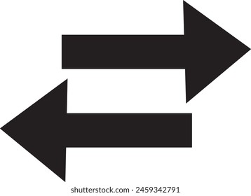 double arrow icon eps 10