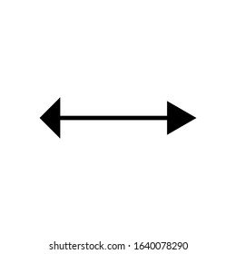 double arrow line art vector icon - ui icon vector 