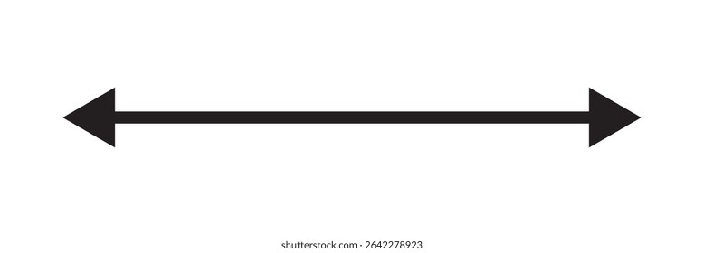 double arrow line art vector icon - ui icon vector