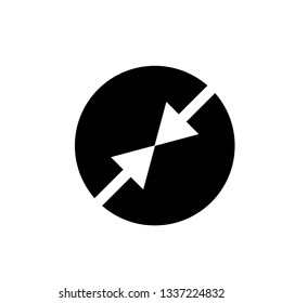 Double Arrow Logo Vector