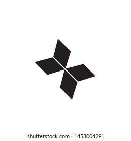 Double Arrow Logo Vector Illustration