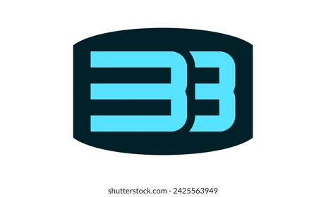 Double B logo BB emblem for organization community symbol identity branding