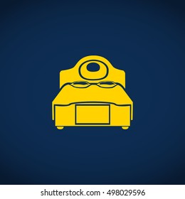 double bed icon - king bed