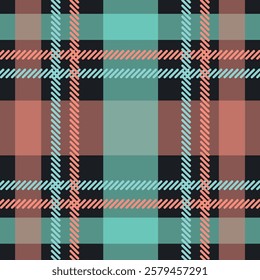 Double big texture on dark background, plaid pattern. Vector design