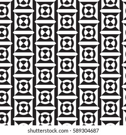 double black and white triangles with circle pattern background vector illustration image