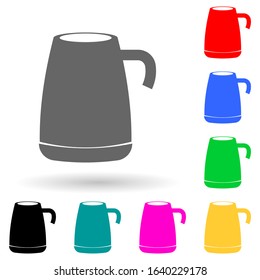 double boiler multi color style icon. Simple glyph, flat vector of electro icons for ui and ux, website or mobile application