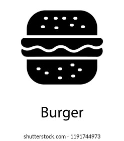 A double bread with sources and meat depicting burger 