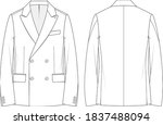 Double Breasted Blazer Mens Tailored