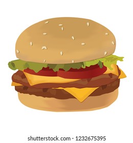 Double Cheese Burger