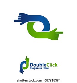 Double Click Logo Template Design
