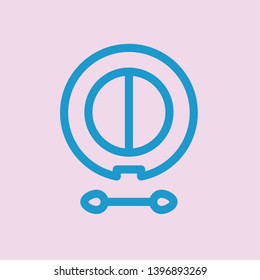 Double color eye shadow icon
