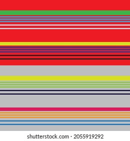Diseño de patrón a rayas de doble color para textiles y gráficos de moda