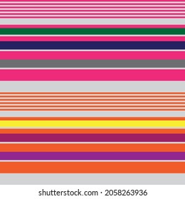 Diseño de patrón a rayas de doble color para textiles y gráficos de moda