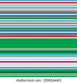 Double Colourful striped seamless pattern design for fashion textiles and graphics