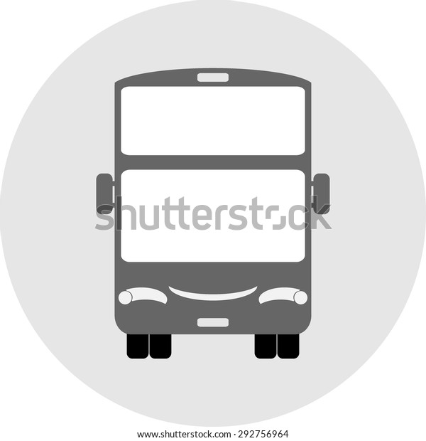 Double deck bus\
vector