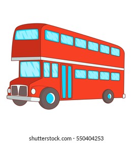 1,074 Cartoon double decker bus Images, Stock Photos & Vectors ...