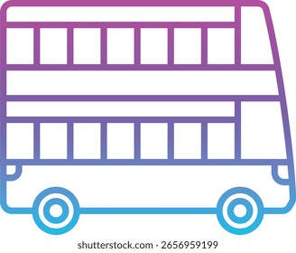 Ícone de vetor de dois andares. Pode ser usado para impressão, aplicativos móveis e da Web.
