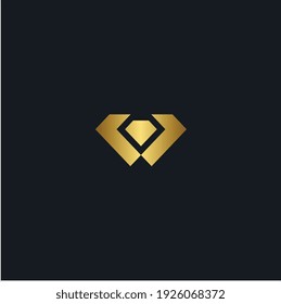 double diamond logo graphic vector illustration